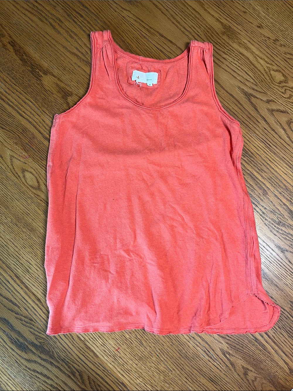 Anthropologie Cotton linen blend tank